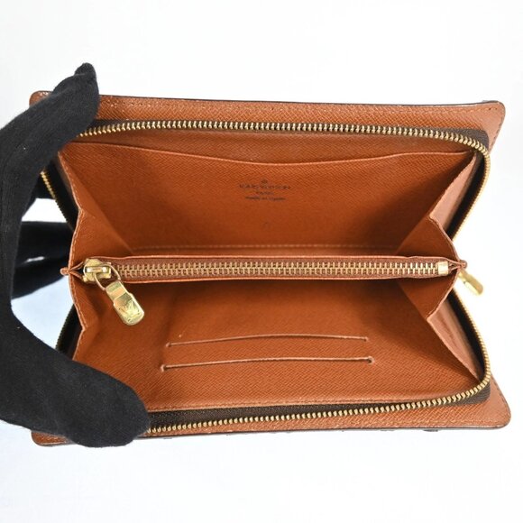 Authentic Louis Vuitton Zippy Browns Monogram Wallet bsj161-121125 - Picture 10 of 16